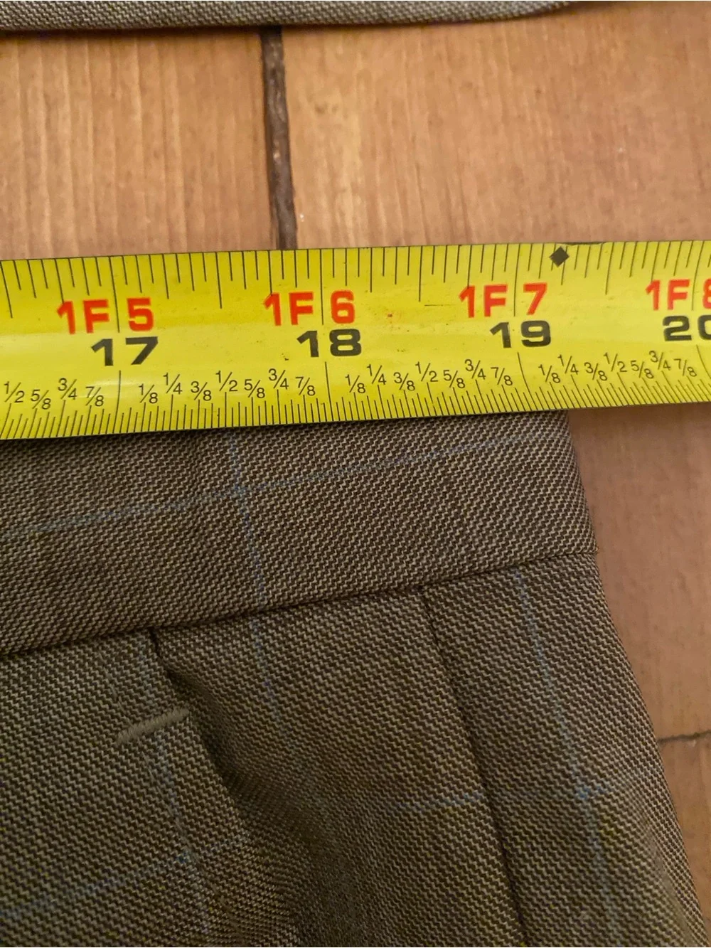 Vintage Pendleton 100% wool plaid suit 46R
